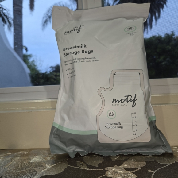 Motif Medical Breastmilk Storage Bags 90bags - Picture 1 of 2